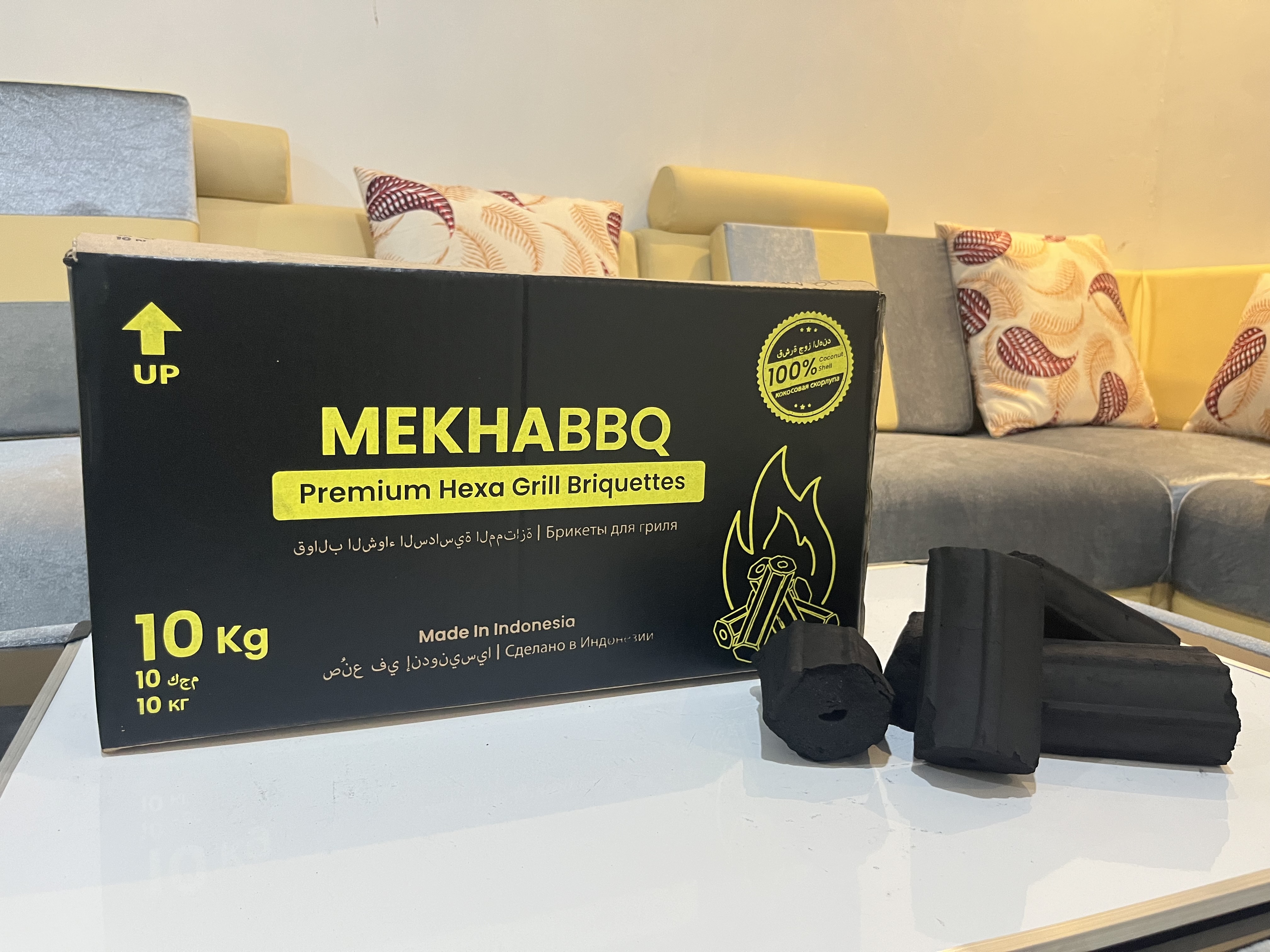 Arang Briket Cube - Kemasan